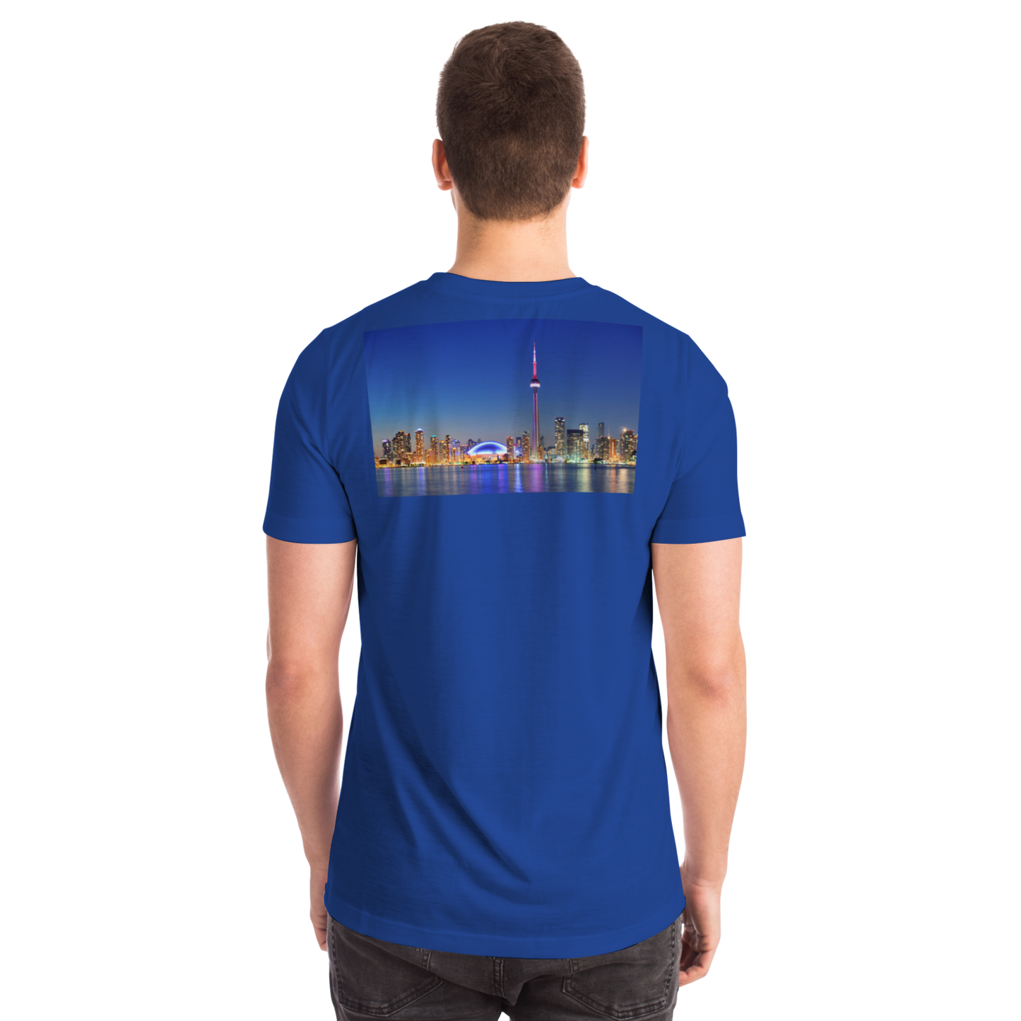 Toronto Blue T-Shirt Skyline