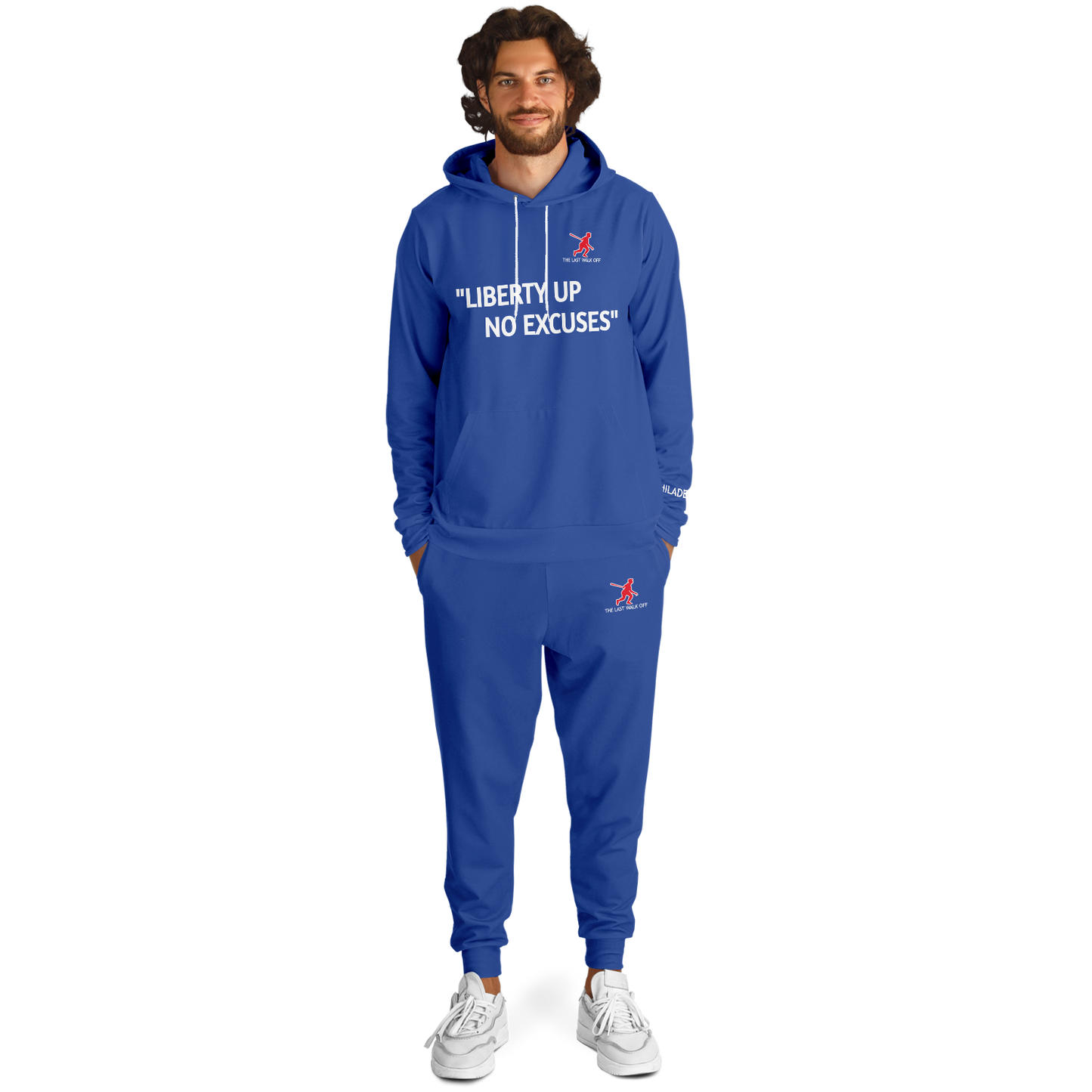 Philadelphia Blue Hoodie and Joggers Quote