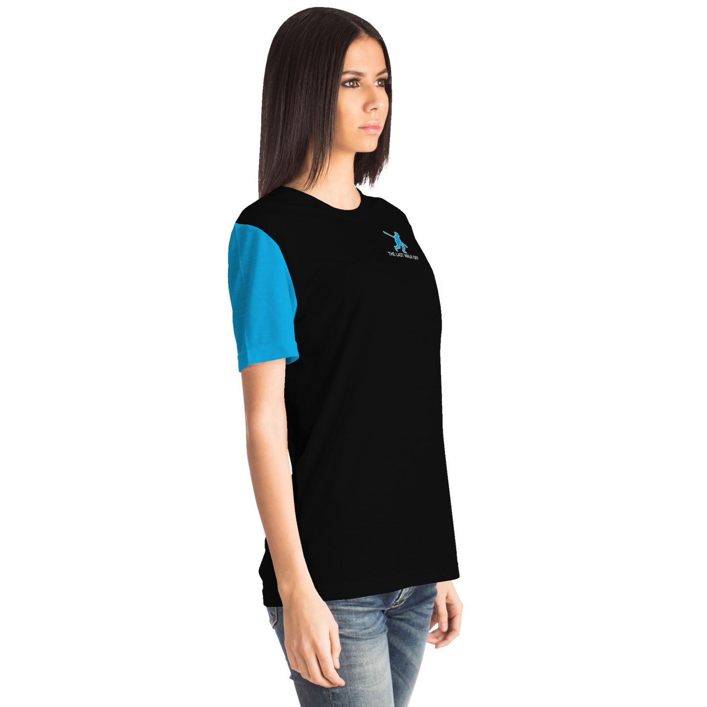 Miami Black Blue Short Sleeve Shirt