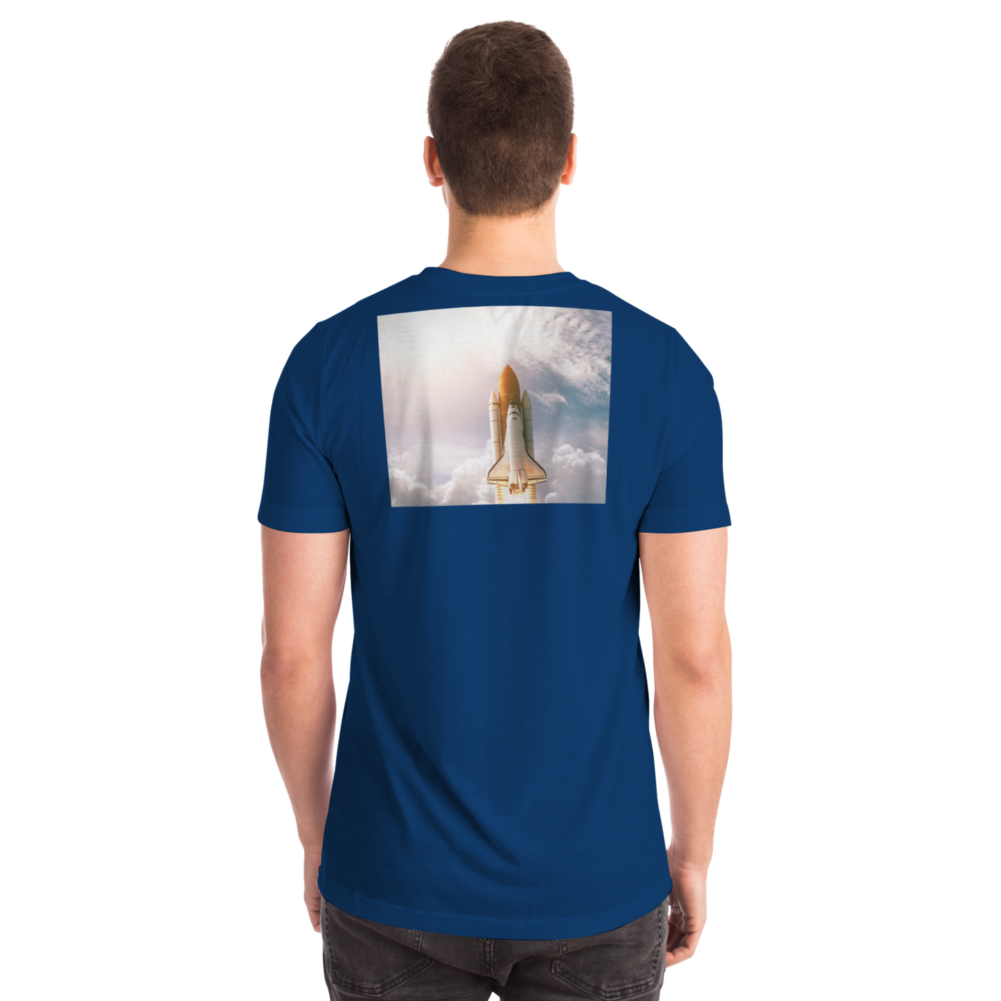Houston Blue T-Shirt Rocket