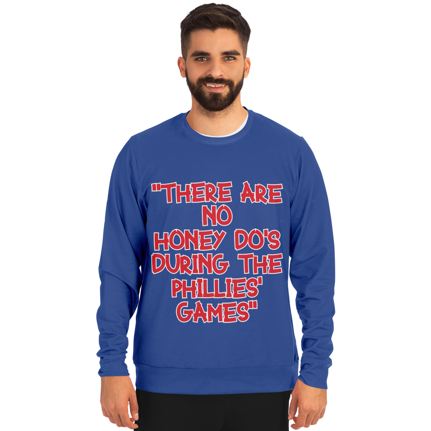 Honey Do's Blue Red Long Sleeve Shirt 2