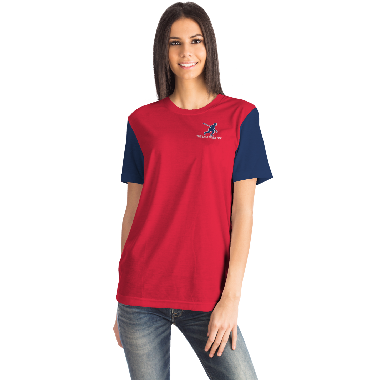Cleveland Red Navy Blue Short Sleeve Shirt