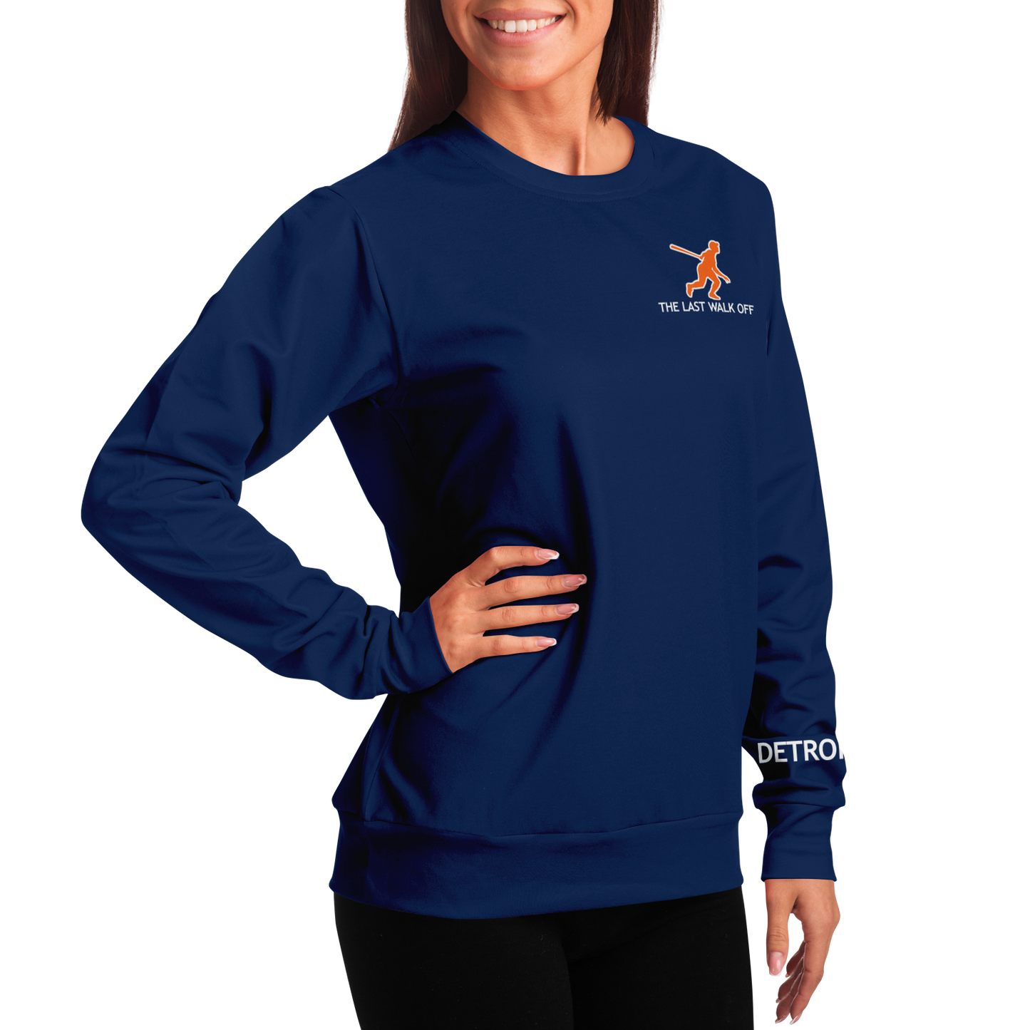 Detroit Blue Long Sleeve Shirt