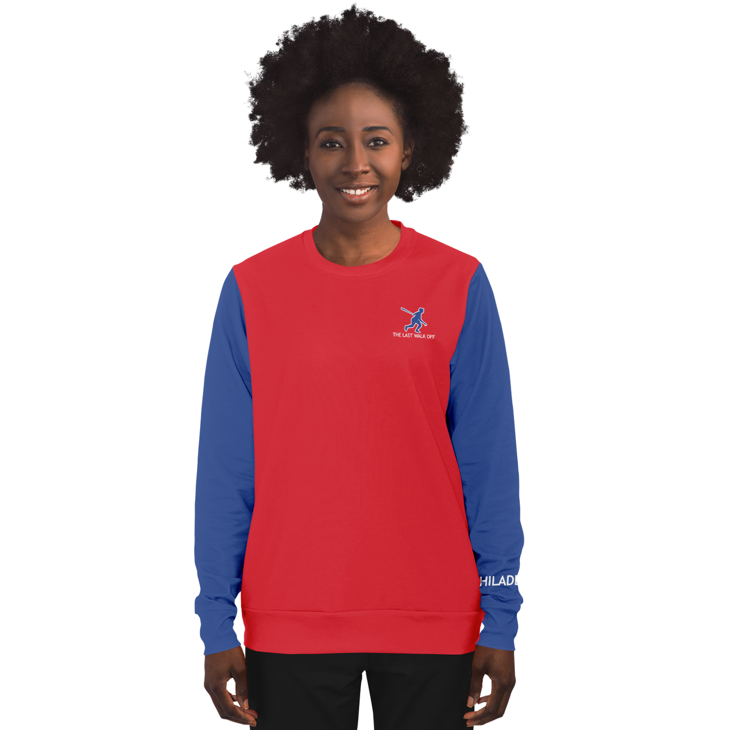 Philadelphia Red Blue Long Sleeve Shirt Liberty Bell