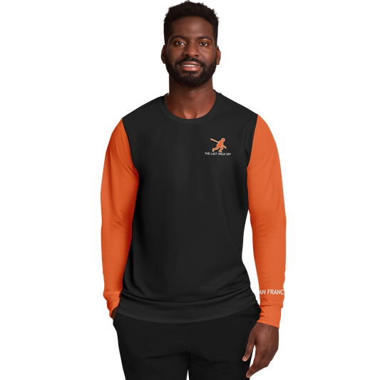 San Francisco Black Orange Long Sleeve Shirt Bridge