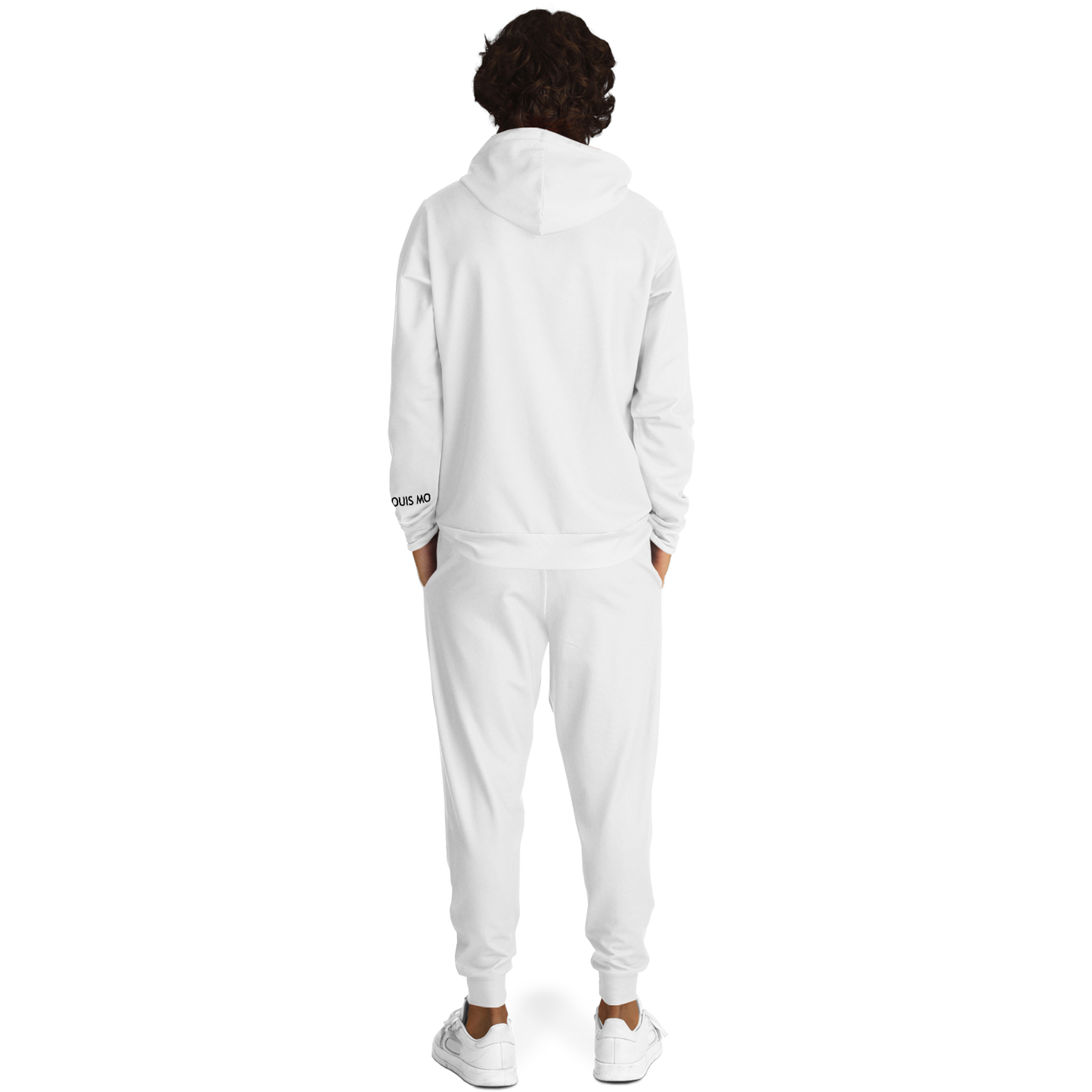 Saint Louis White Hoodie and Joggers TWO
