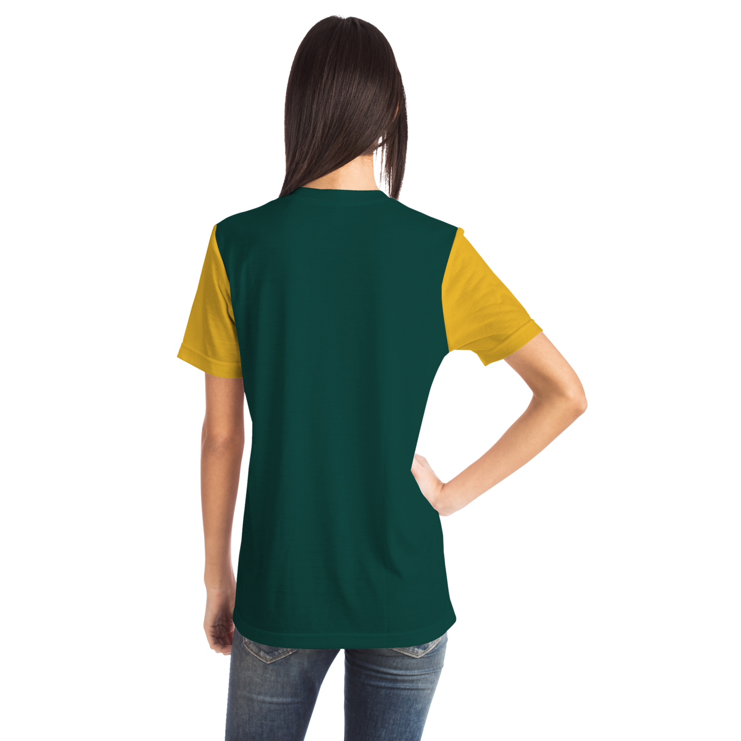Oakland Green Gold Short Sleeve Shirt