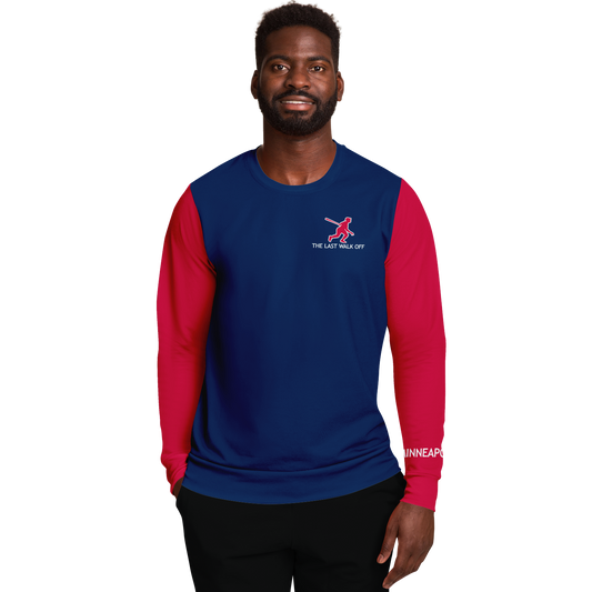 Minneapolis Blue Red Long Sleeve Shirt