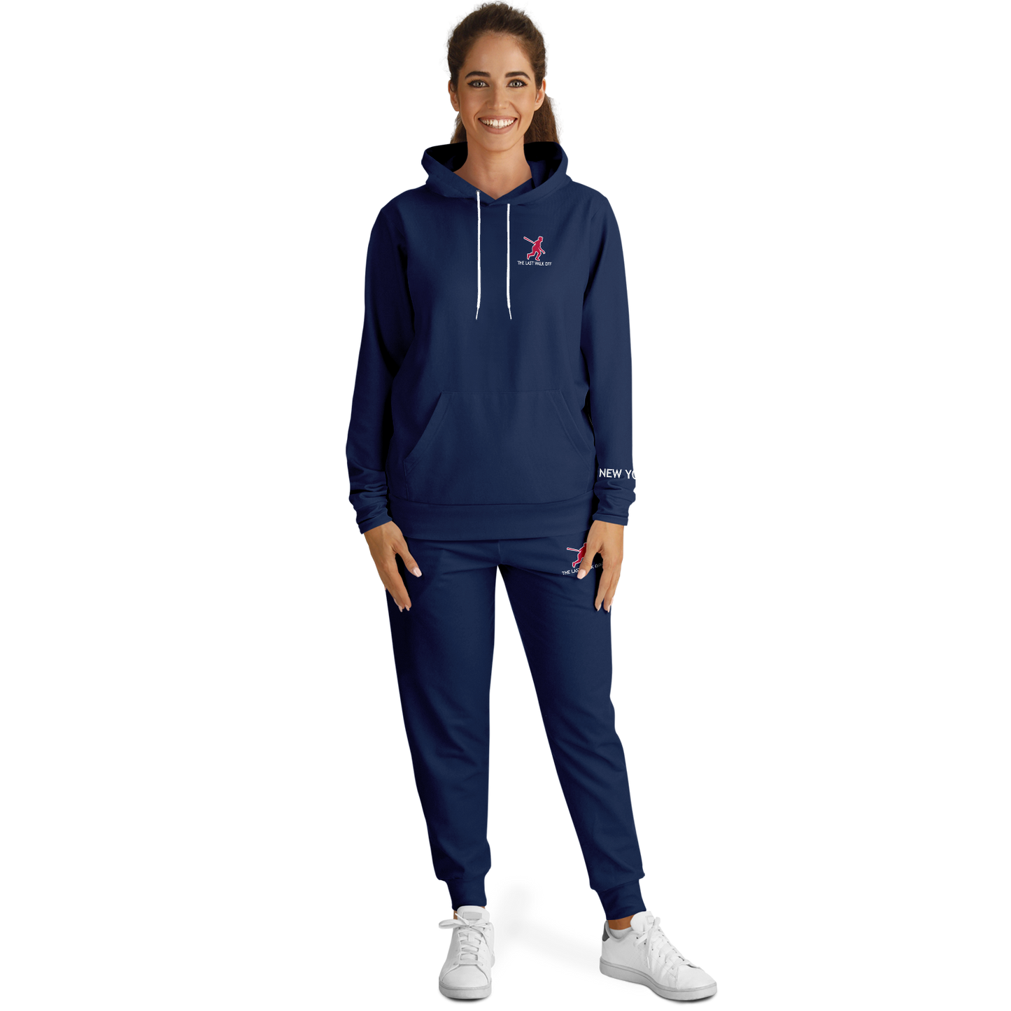 New York Navy Blue Hoodie and Joggers LIGHTS