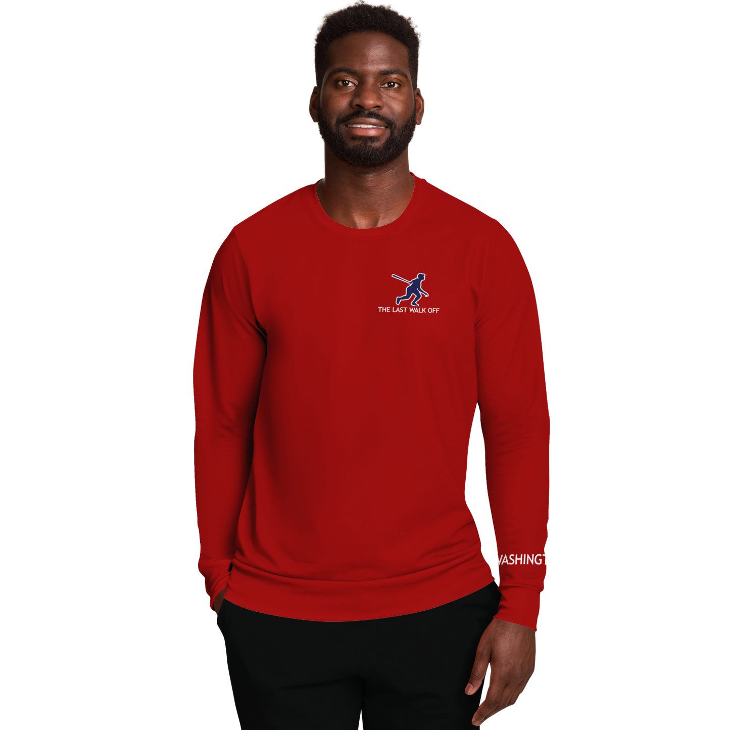 Washington Red Long Sleeve Shirt