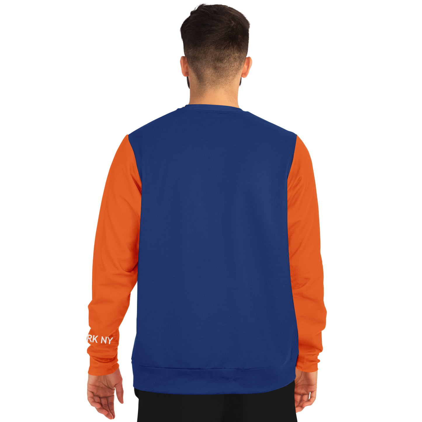 New York Blue Orange Long Sleeve Shirt