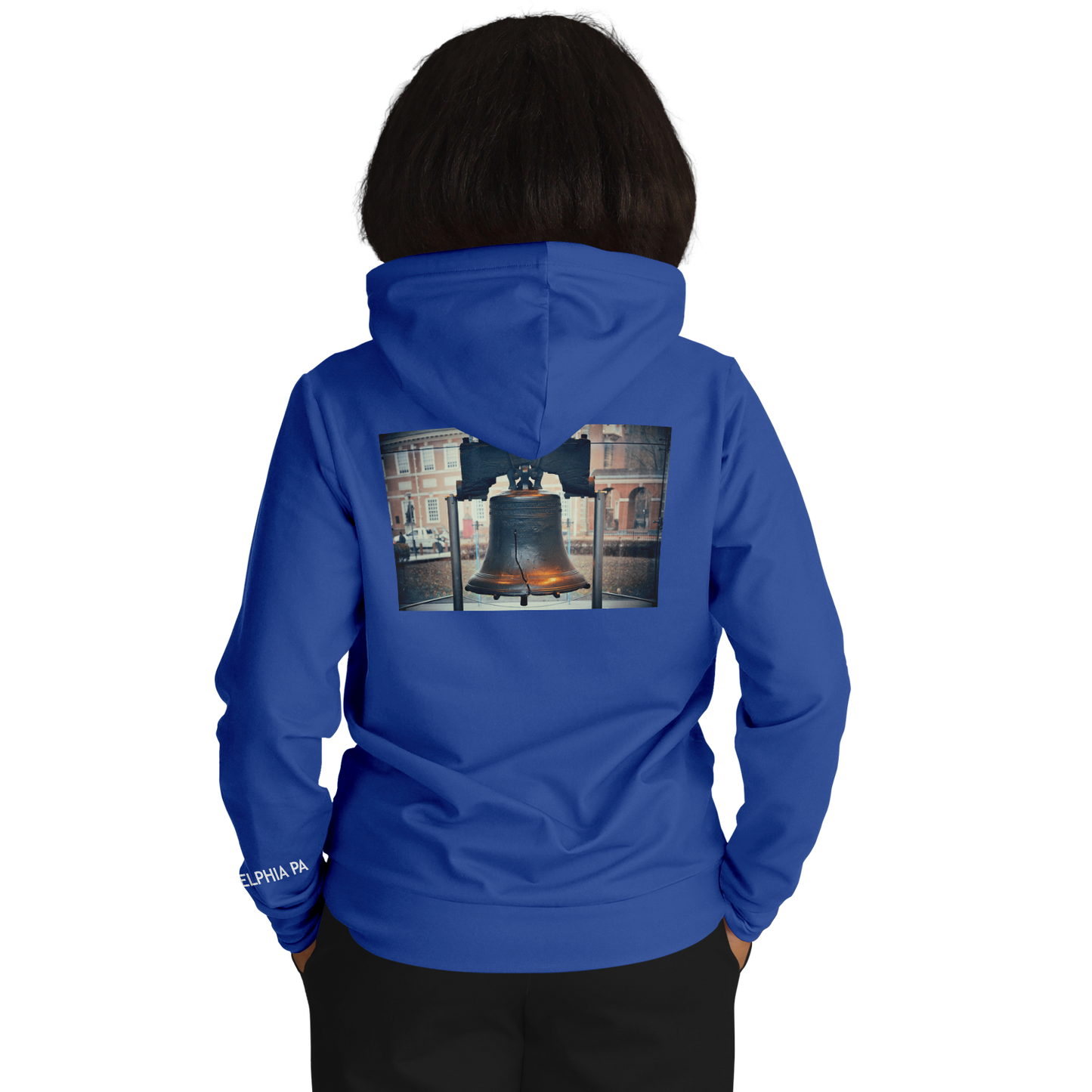 Philadelphia Blue Hoodie Bell