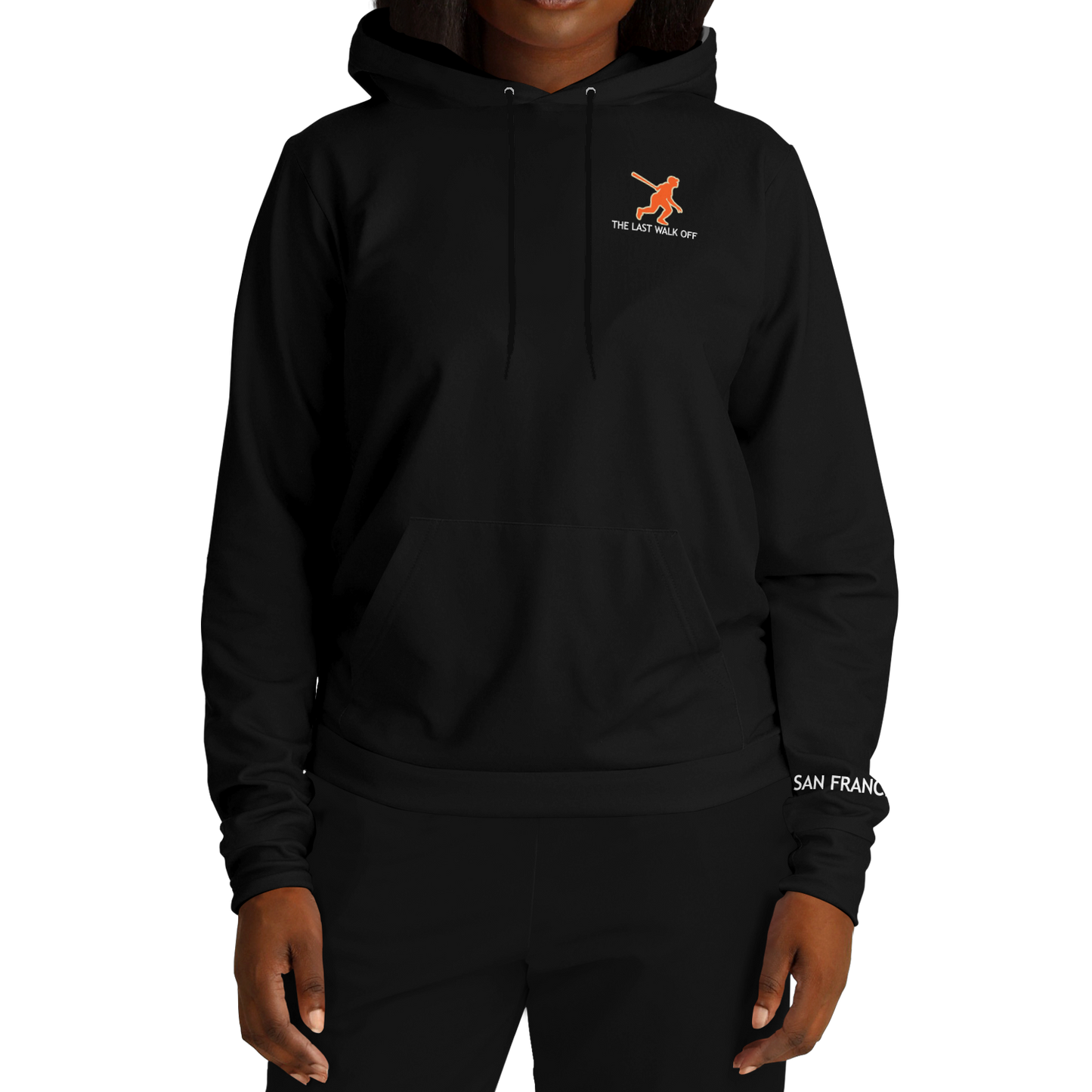 San Francisco Black Hoodie Bridge