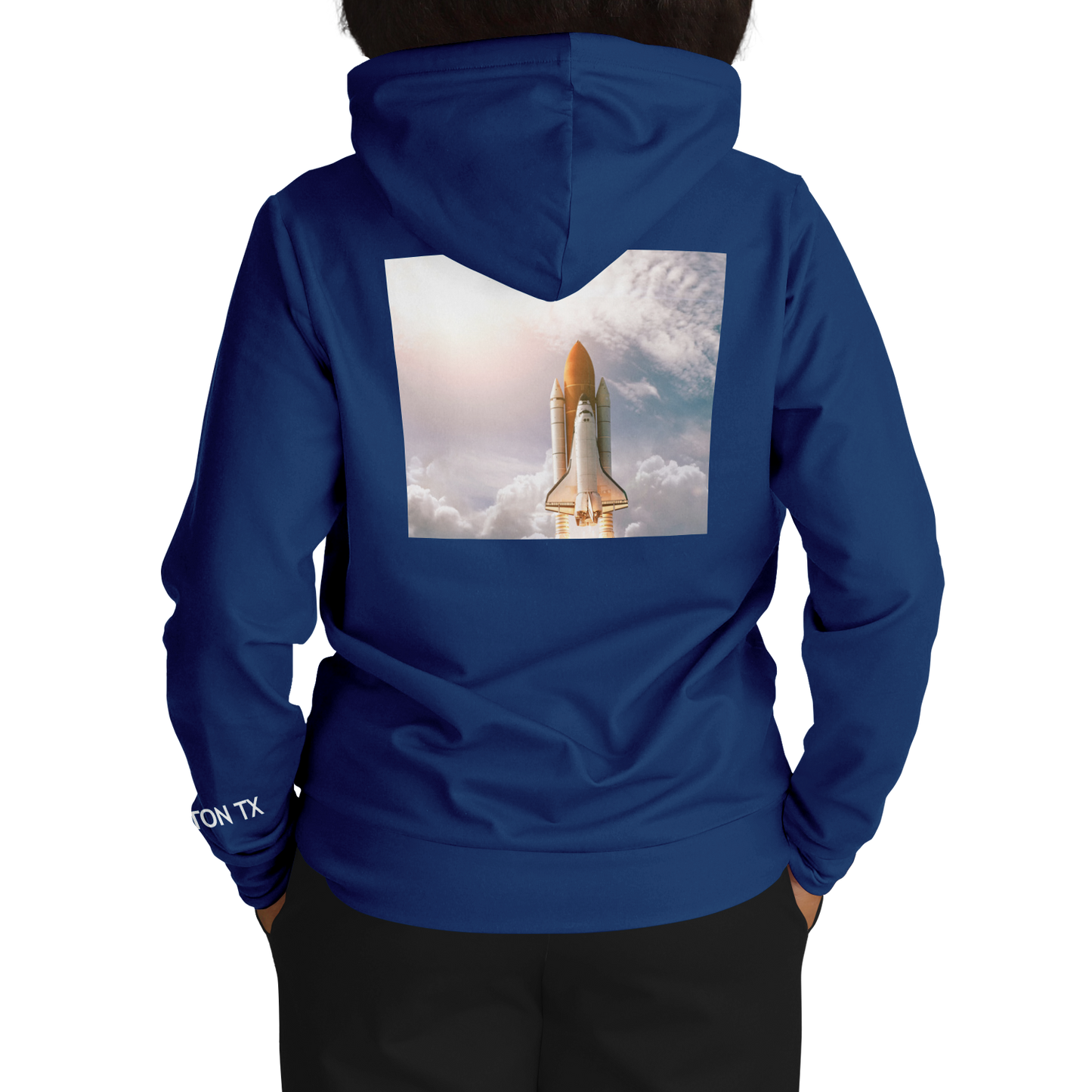 Houston Blue Hoodie Rocket