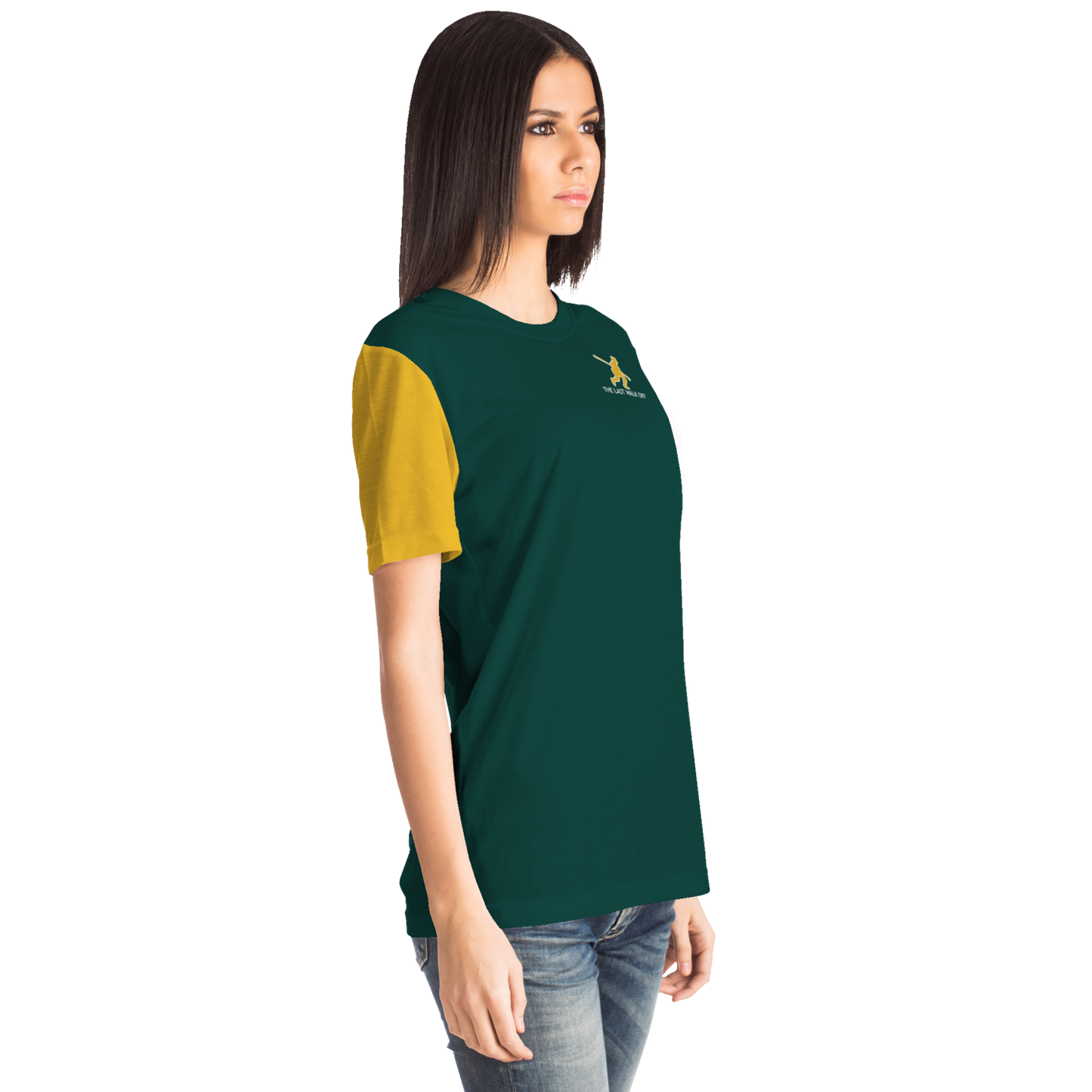Oakland Green Gold Short Sleeve Shirt