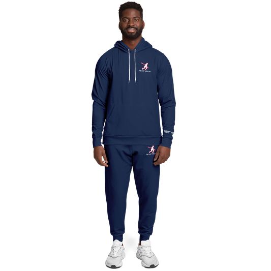 New York Navy Blue Hoodie and Joggers POST