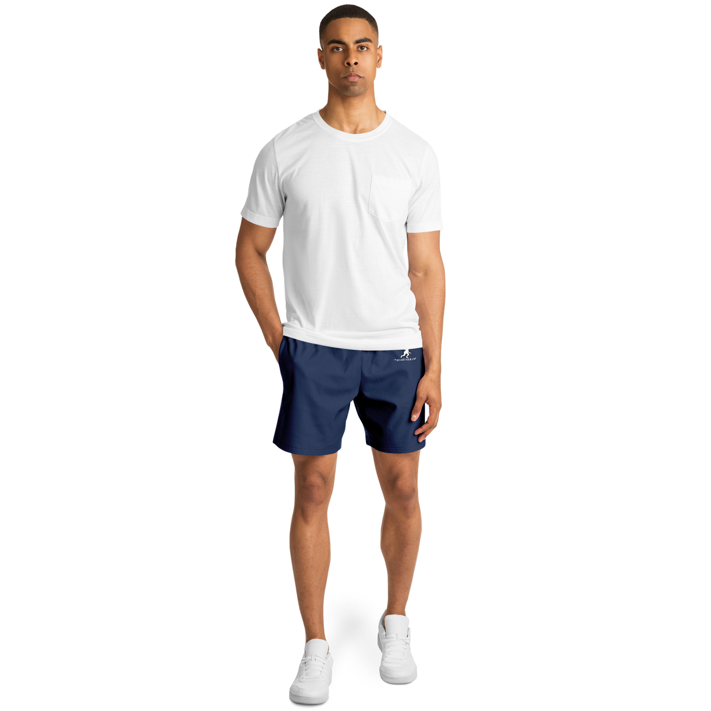New York Men's Navy Blue Shorts