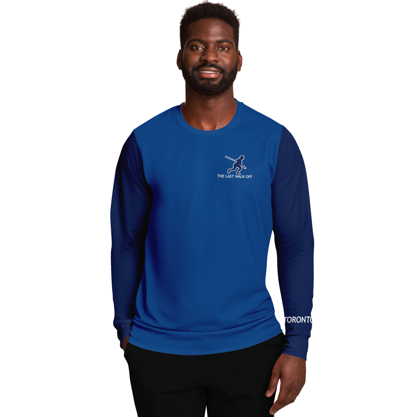Toronto Blue Navy Blue Long Sleeve Shirt