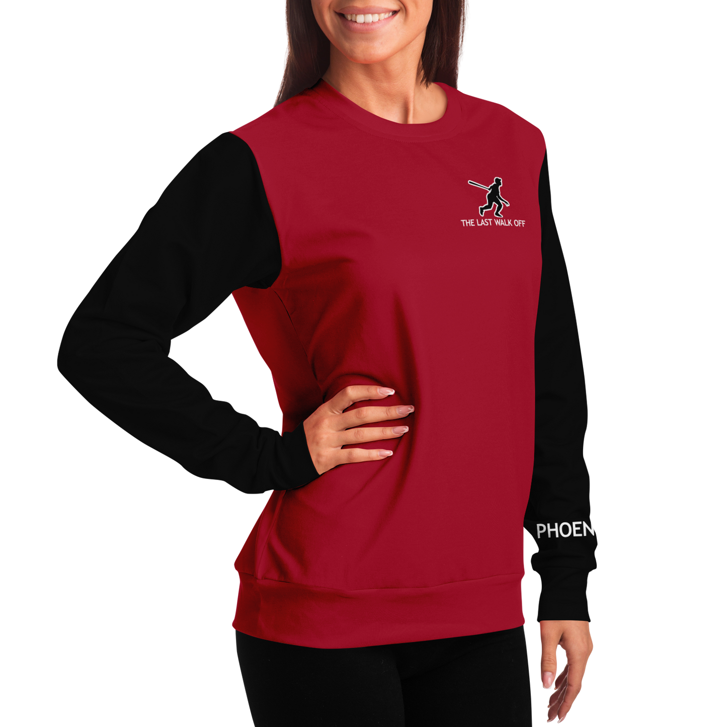 Arizona Black Red Long Sleeve Shirt