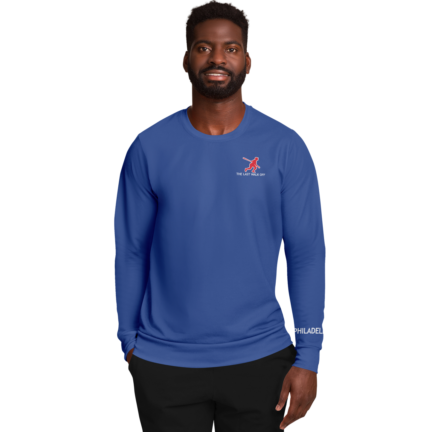 Philadelphia Blue Long Sleeve Shirt Liberty Bell