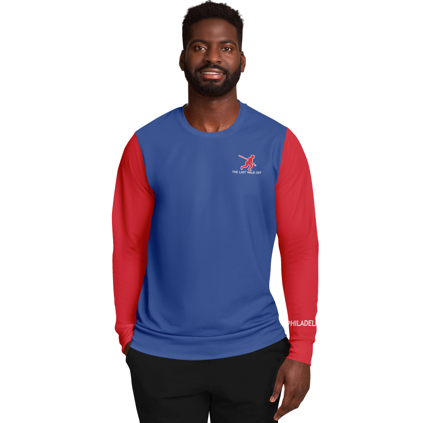 Philadelphia Blue Red Long Sleeve Shirt Liberty Bell