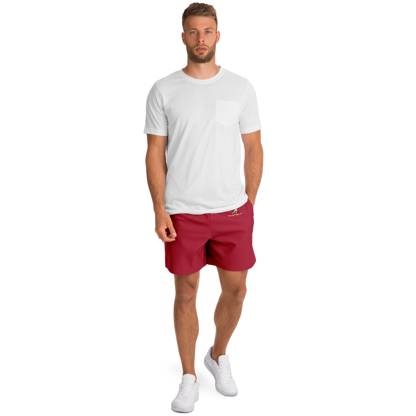 Arizona Men's Red Shorts