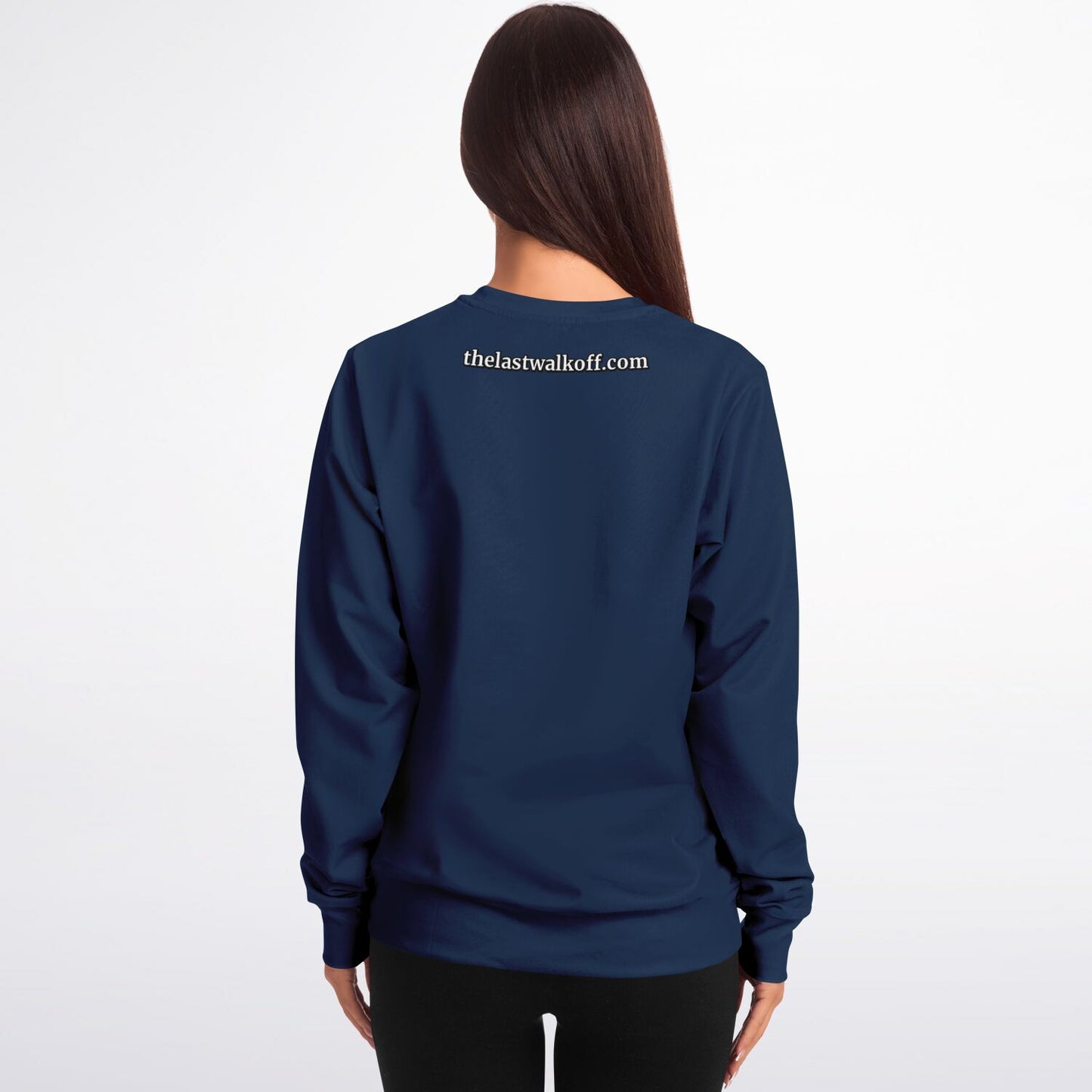 Honey Do's Navy Blue Yellow Long Sleeve Shirt 2