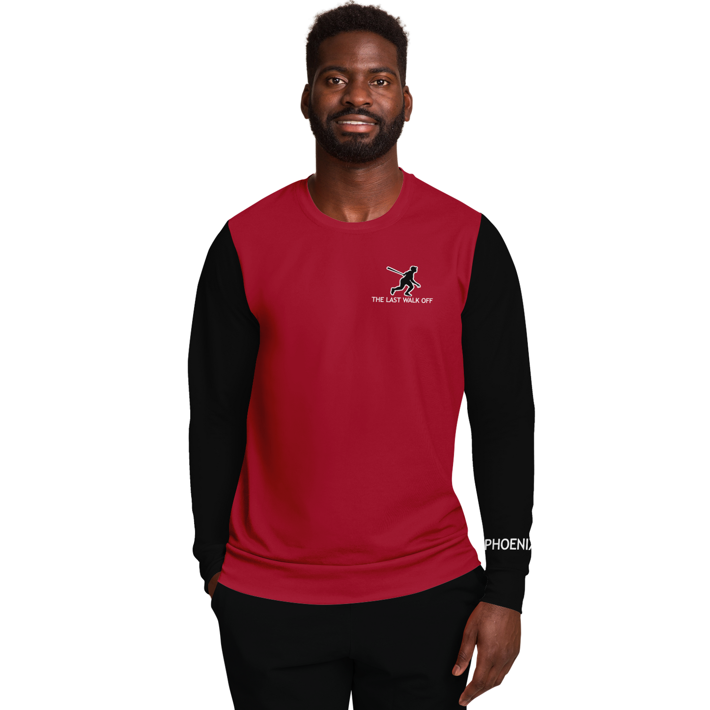 Arizona Black Red Long Sleeve Shirt