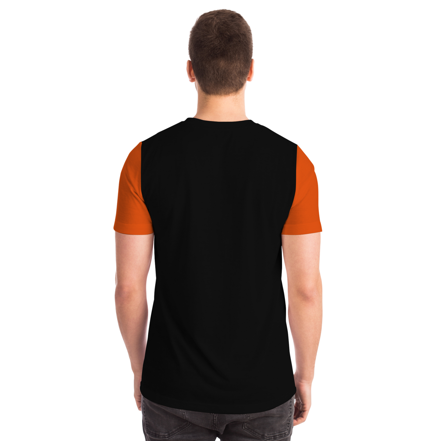 Baltimore Black Orange Short Sleeve Shirt