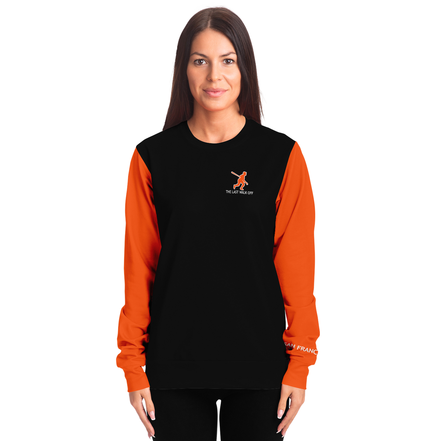 San Francisco Black Orange Long Sleeve Shirt