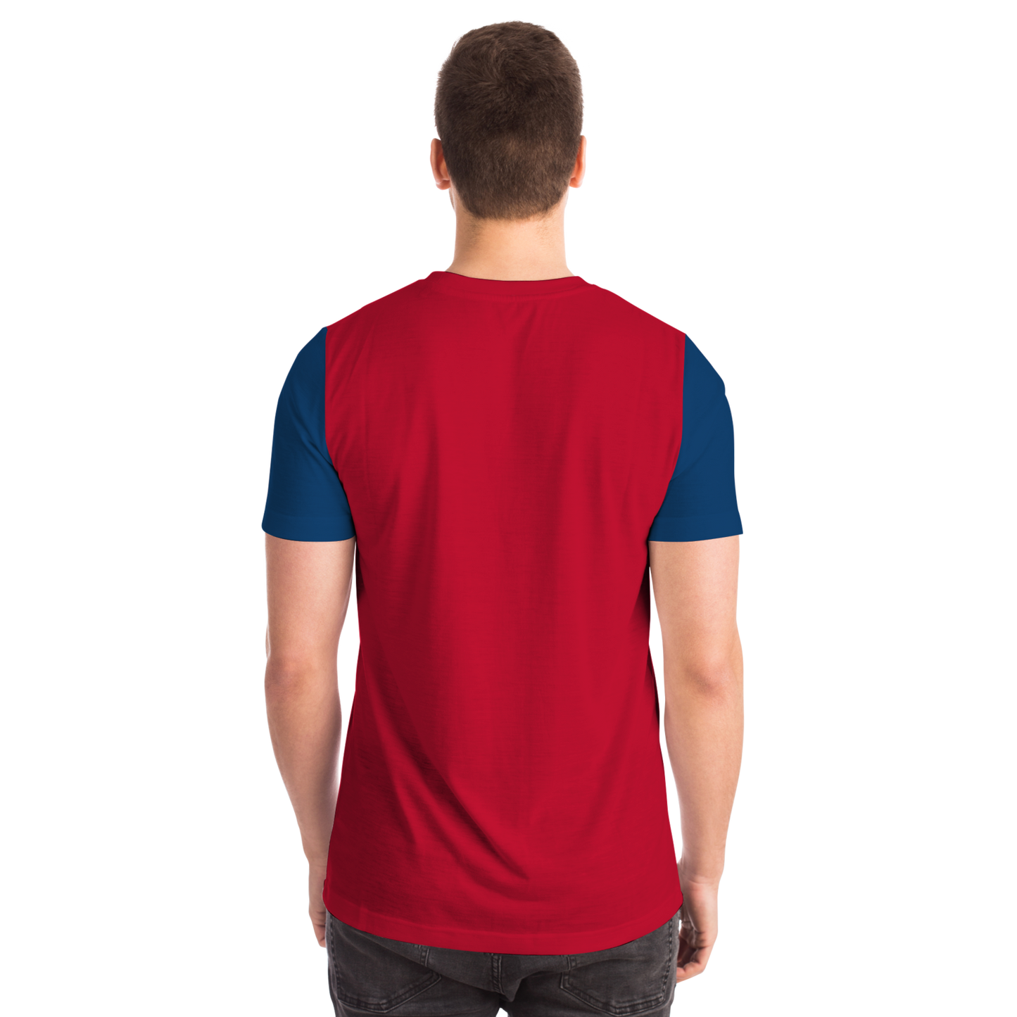 Los Angeles Blue Red Short Sleeve Shirt
