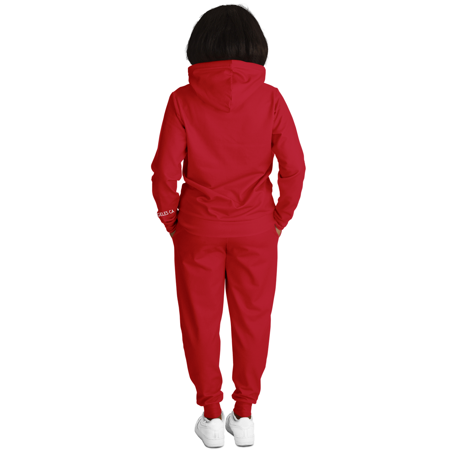 Los Angeles Red Hoodie and Joggers TWO