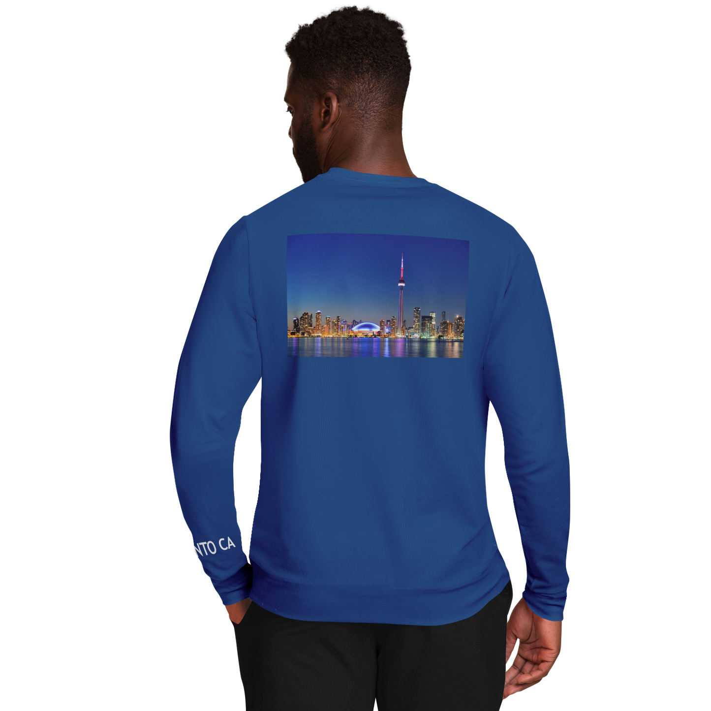Toronto Blue Long Sleeve Shirt Skyline