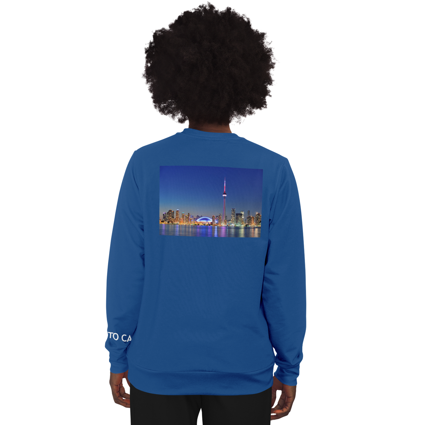 Toronto Blue Long Sleeve Shirt Skyline