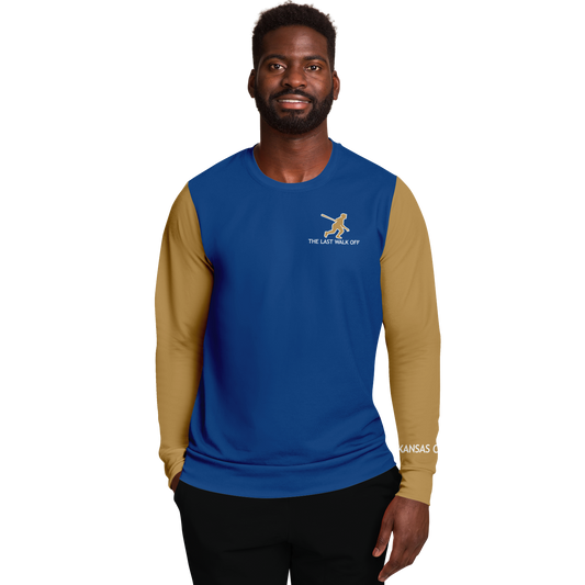 Kansas City Blue Gold Long Sleeve Shirt