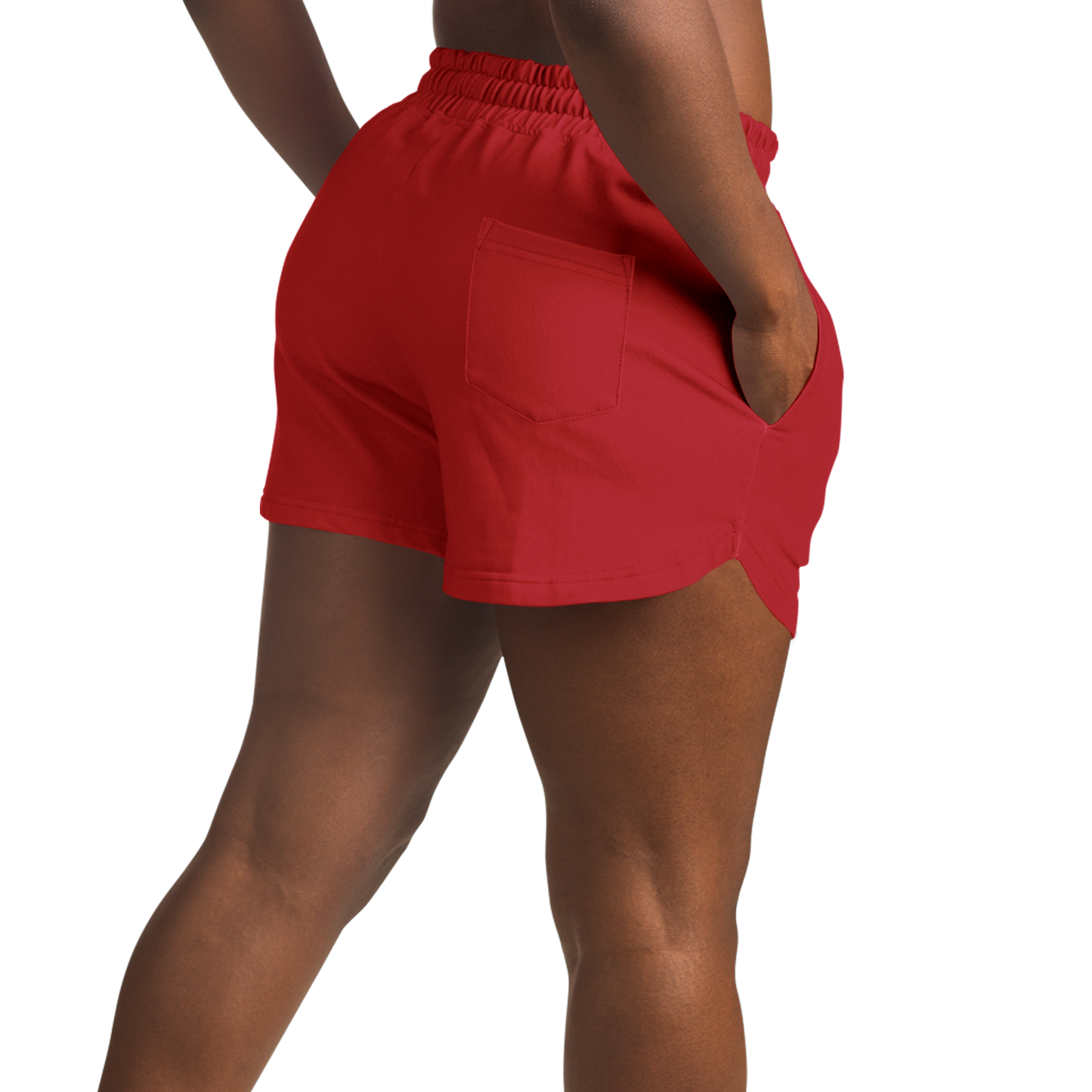 Los Angeles Women's Red Shorts