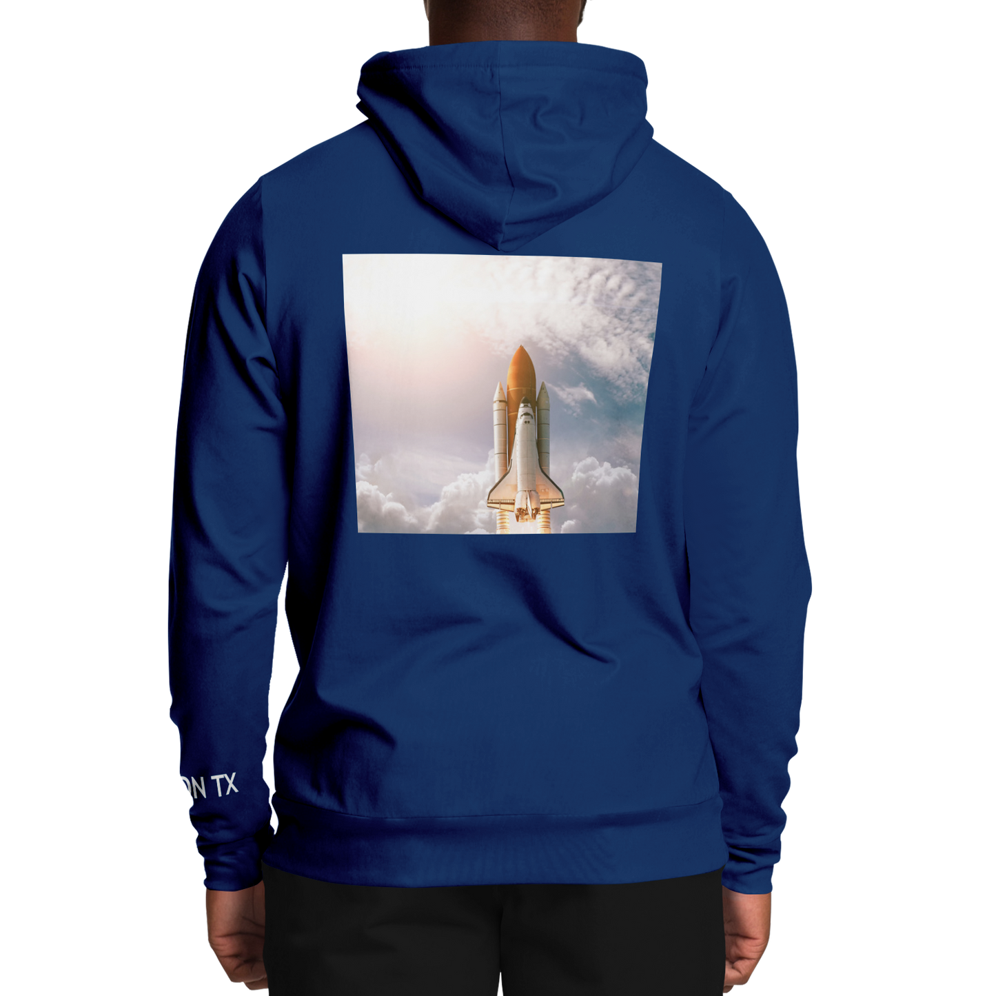 Houston Blue Hoodie Rocket