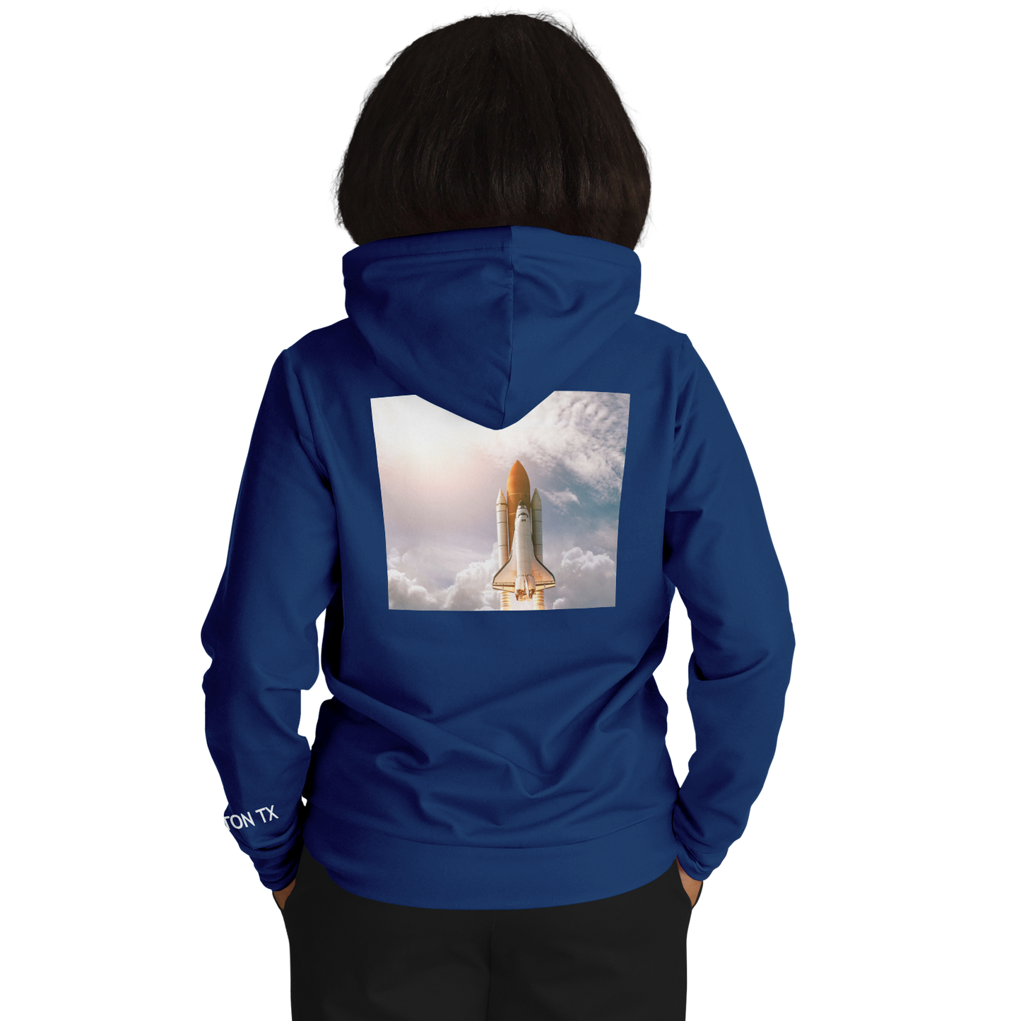 Houston Blue Hoodie Rocket