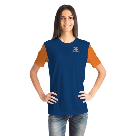 Houston Blue Orange Short Sleeve Shirt