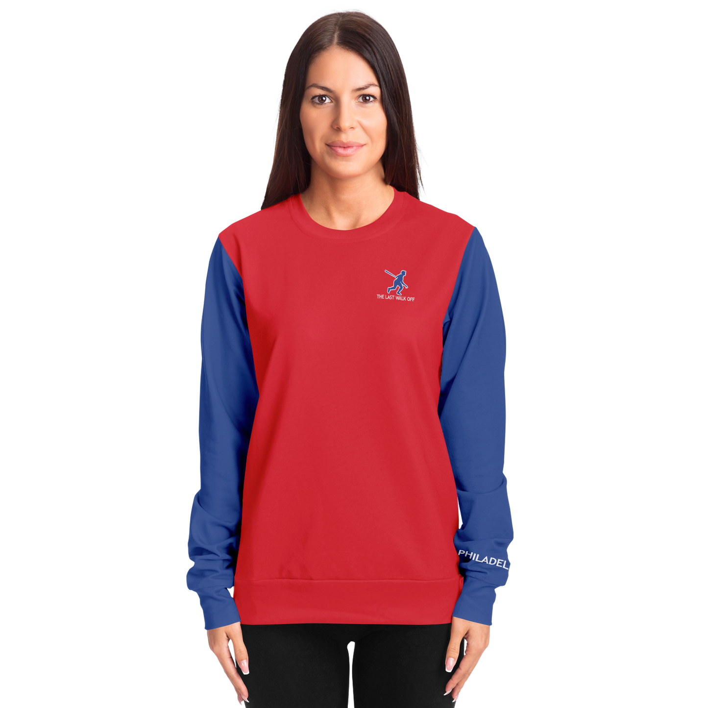 Philadelphia Red Blue Long Sleeve Shirt Liberty Bell