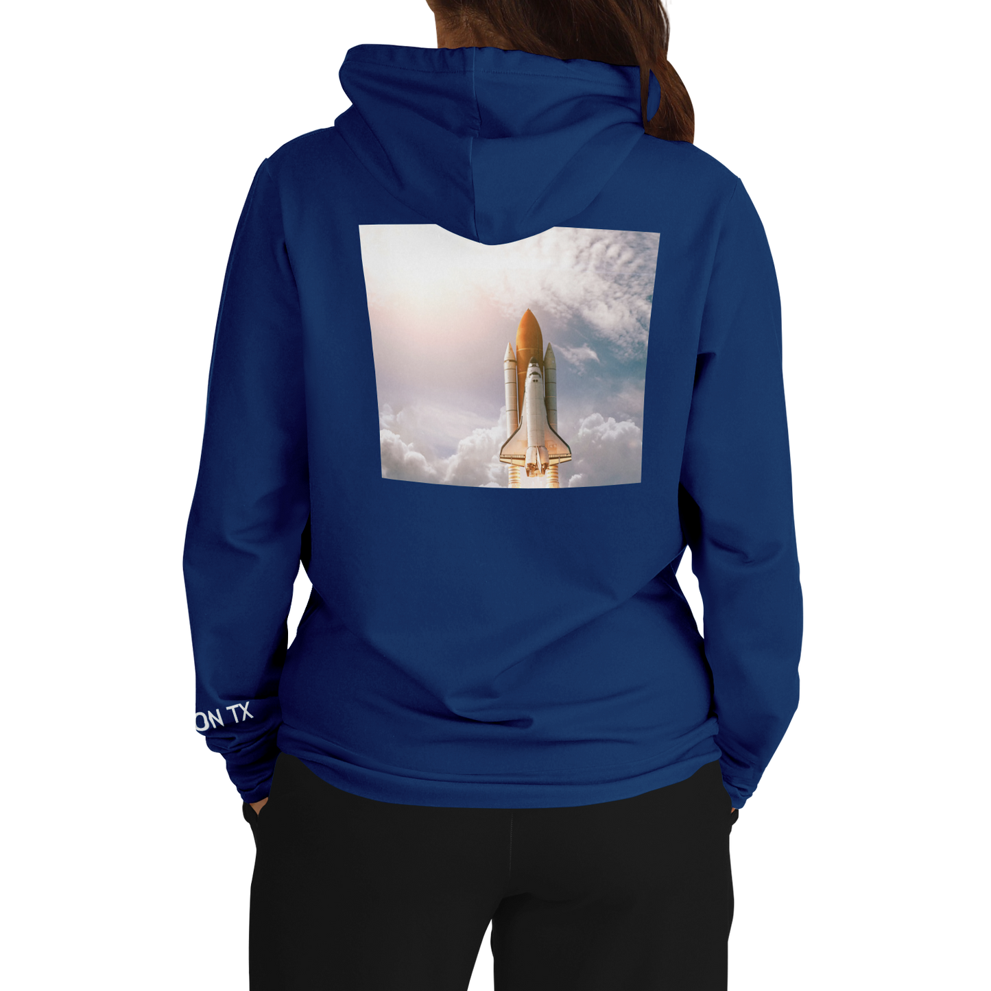 Houston Blue Hoodie Rocket