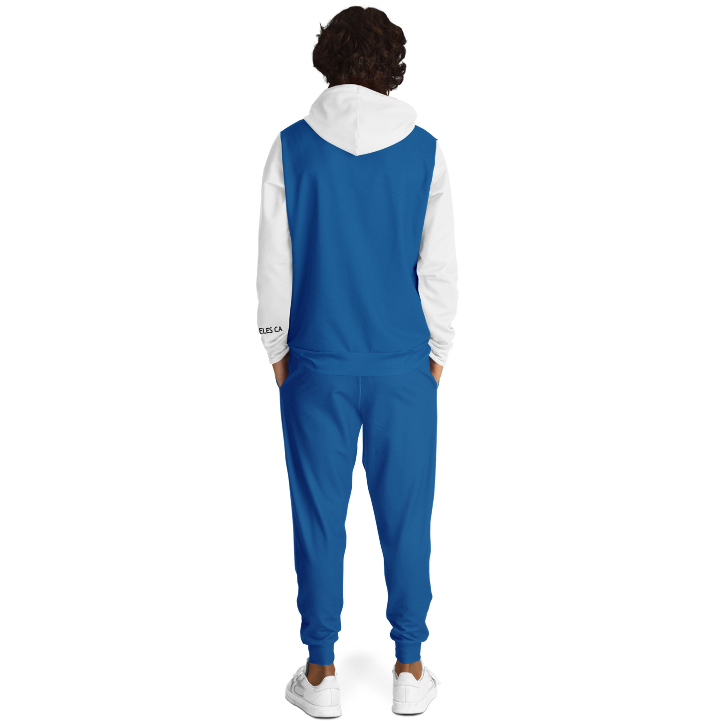 Los Angeles Blue White Hoodie and Joggers