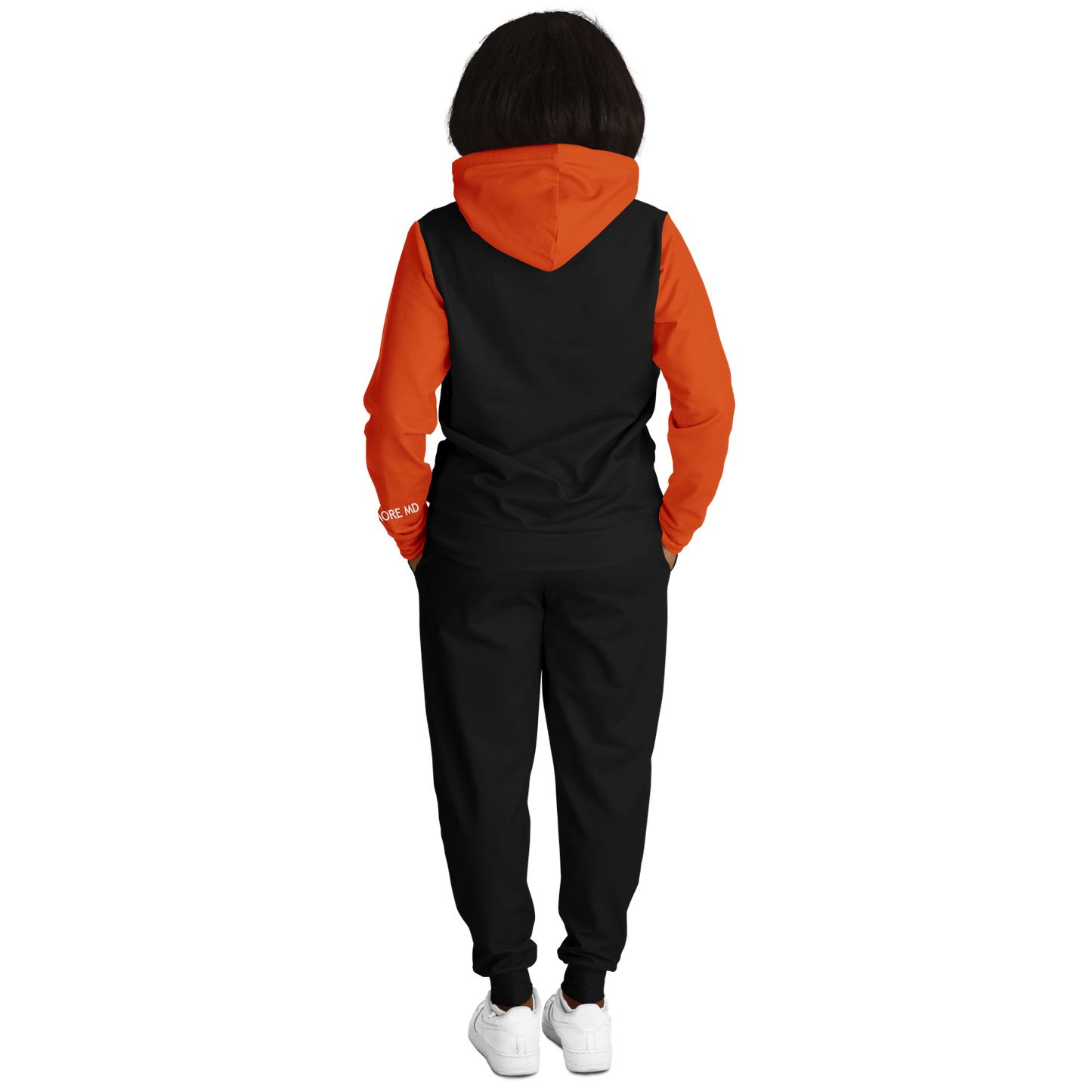 Baltimore Black Orange Hoodie and Joggers