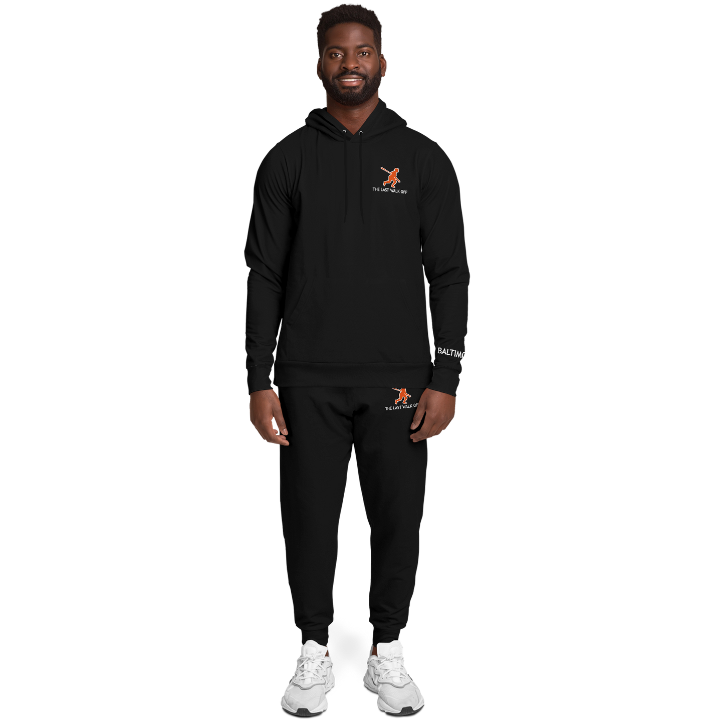 Baltimore Black Hoodie and Joggers Two