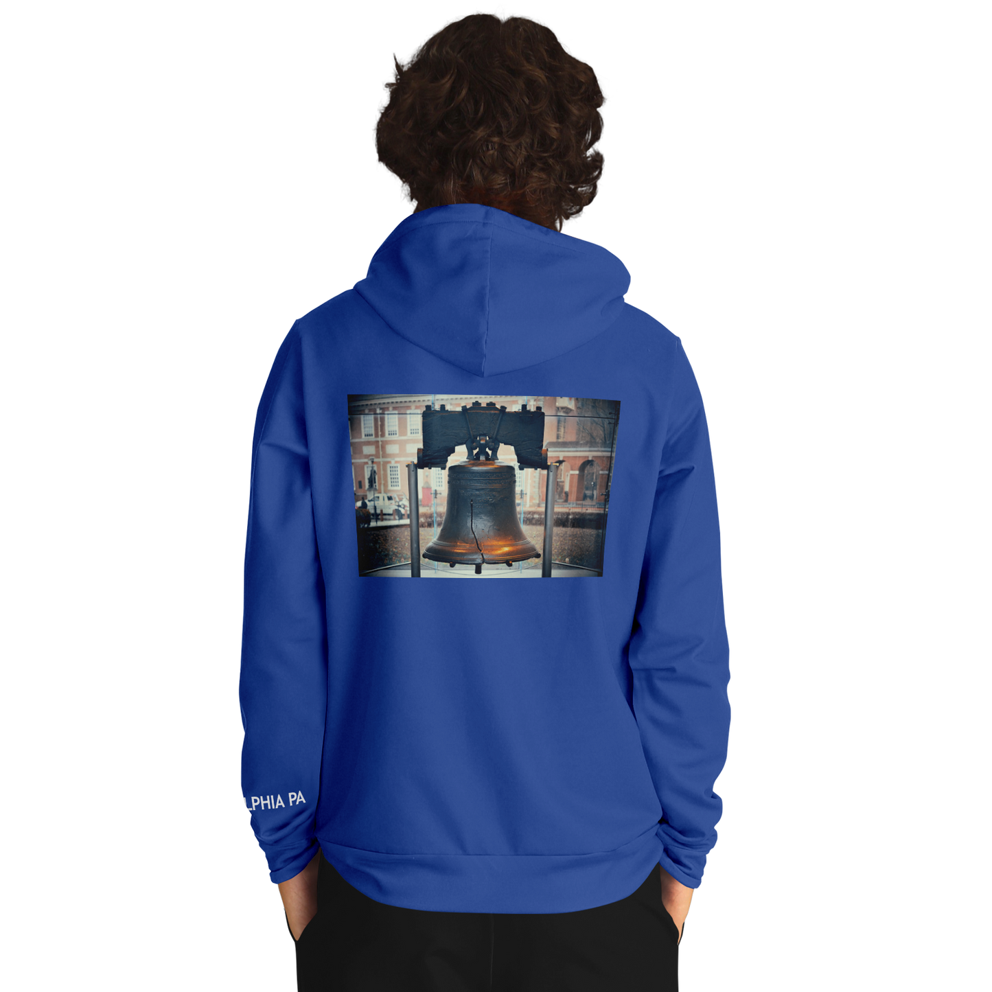 Philadelphia Blue Hoodie Bell