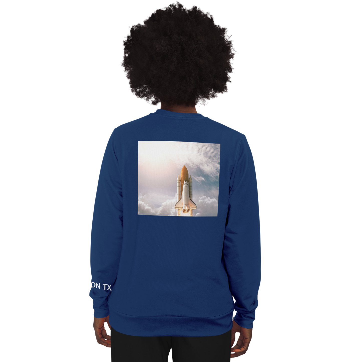 Houston Blue Long Sleeve Shirt Rocket