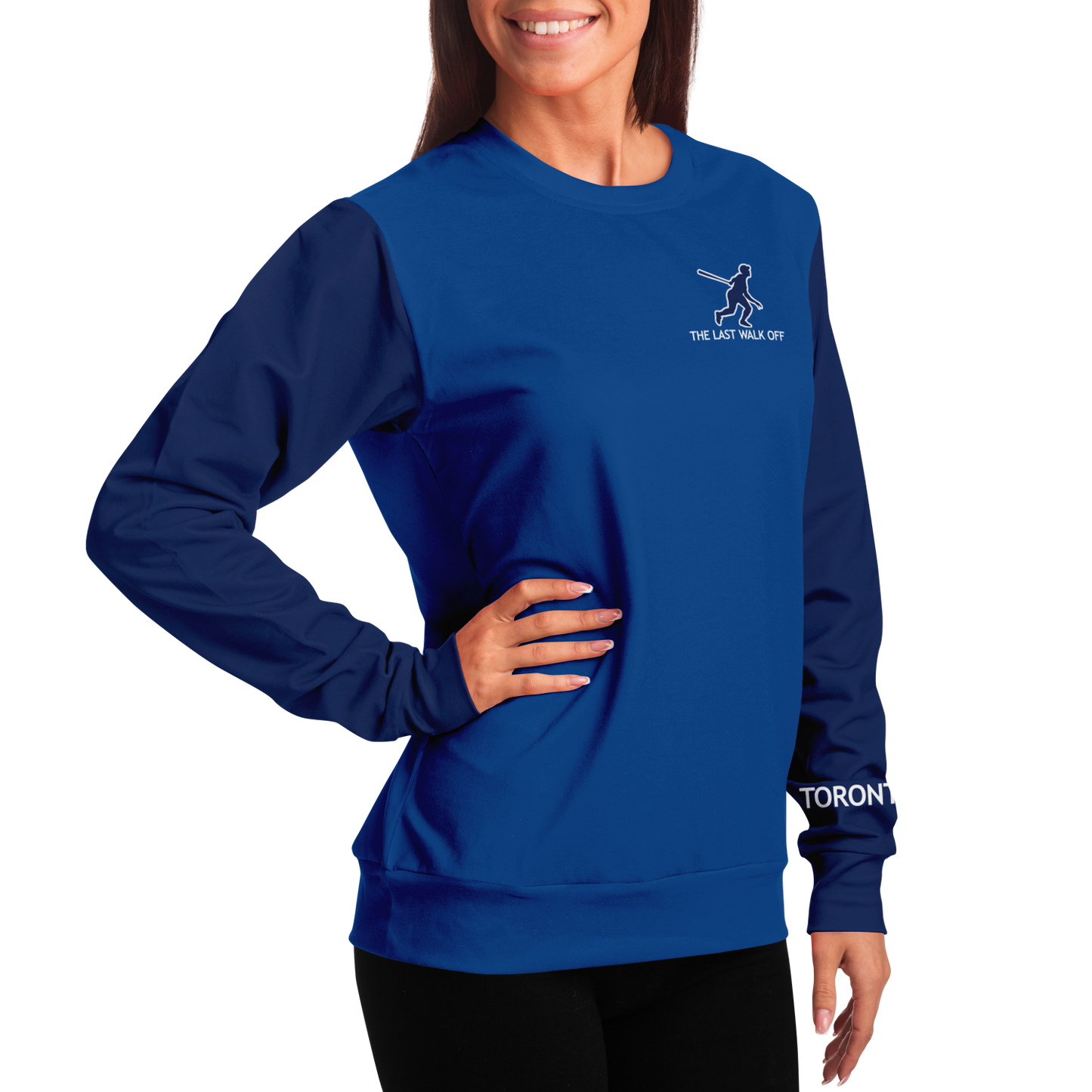 Toronto Blue Navy Blue Long Sleeve Shirt