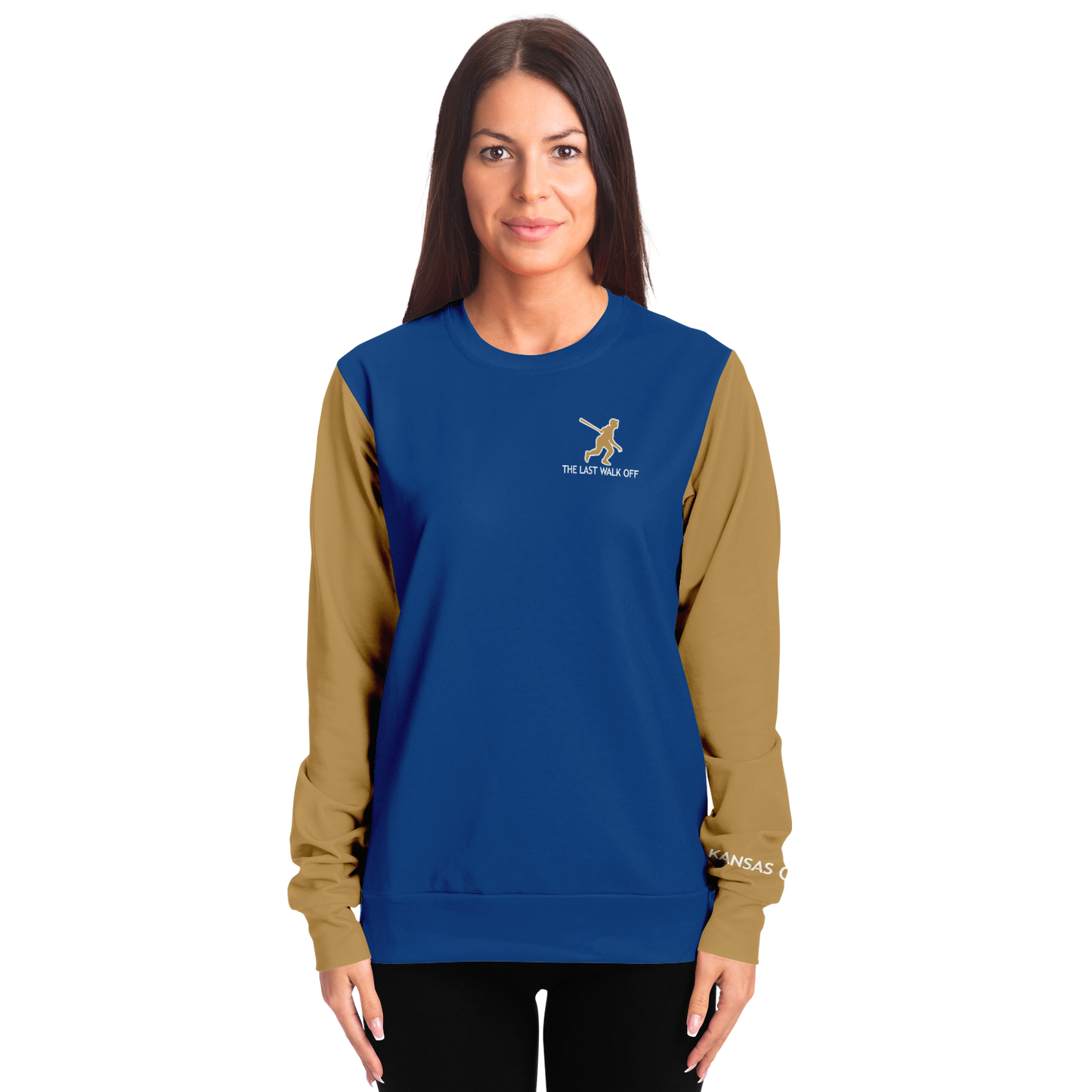 Kansas City Blue Gold Long Sleeve Shirt