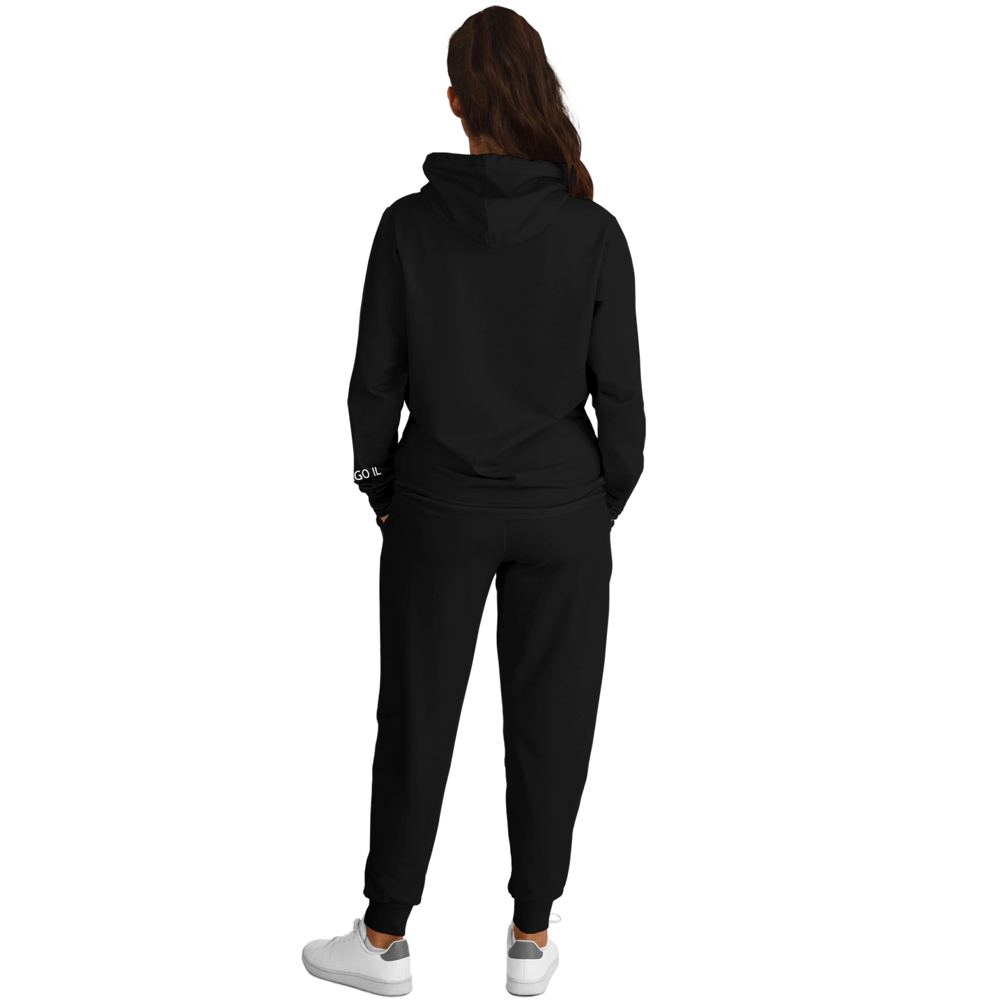 Chicago Black Hoodie and Joggers TWO