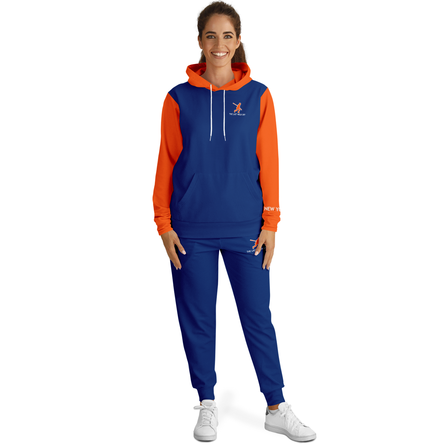 New York Blue Orange Hoodie and Joggers POST